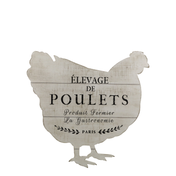 Skilt Poulets