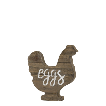 Høne i træ eggs