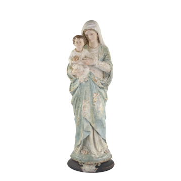 Madonna m. barn