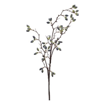 Fleur Gren m. bl&aring;b&aelig;r