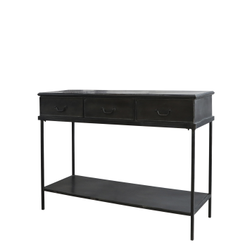 Konsolbord m. 3 skuffer