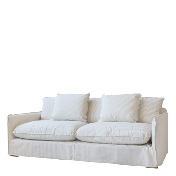 Malo Sofa i hør m. 5 puder