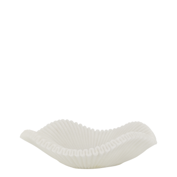 Tray w. wavy edge