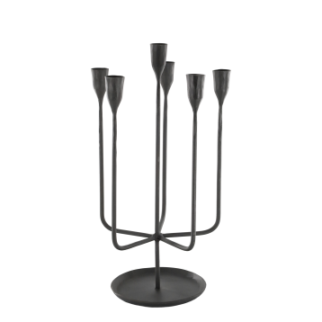 Candlestick w. 6 arms