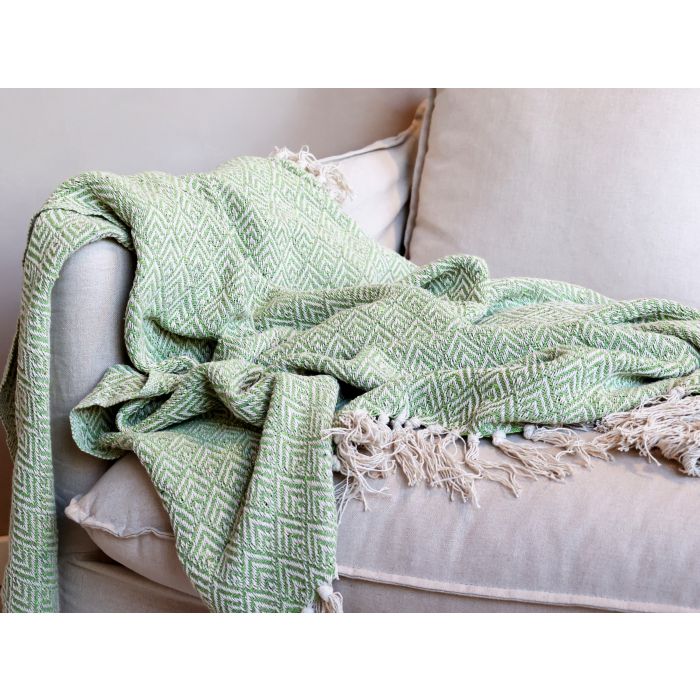 Aix Throw of surplus yarn
