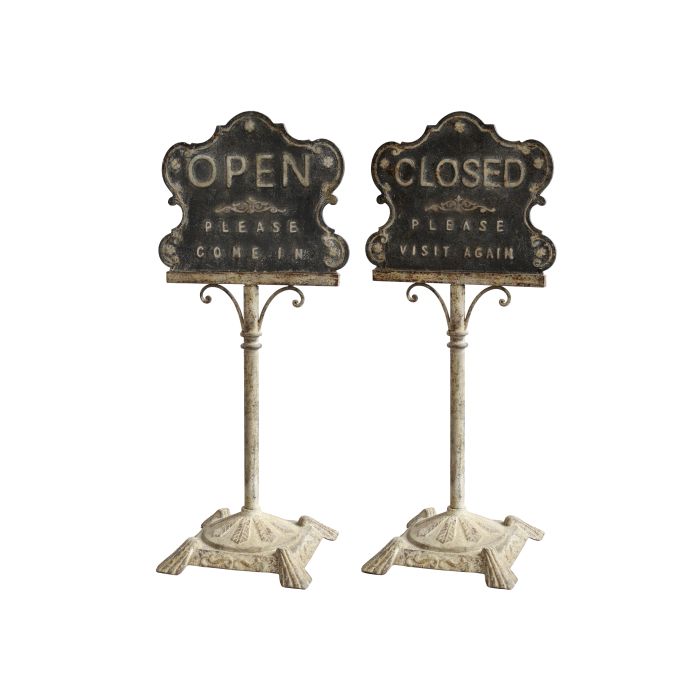 Skilt open/closed
