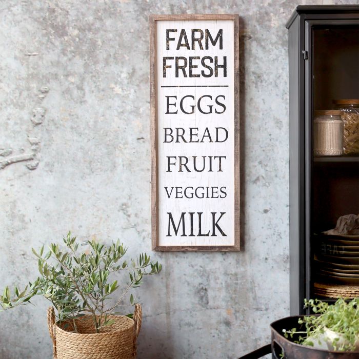 Skilt Farm Fresh