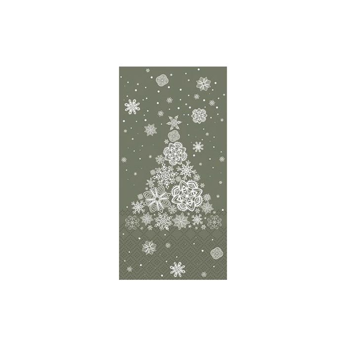 Serviette avec sapin de Noël