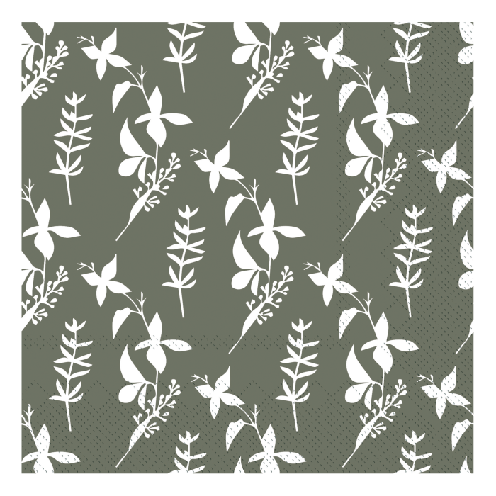 Napkin w. flowers