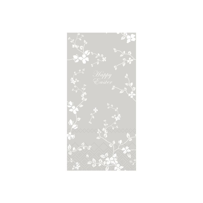 Serviette mit Blumen Happy Easter