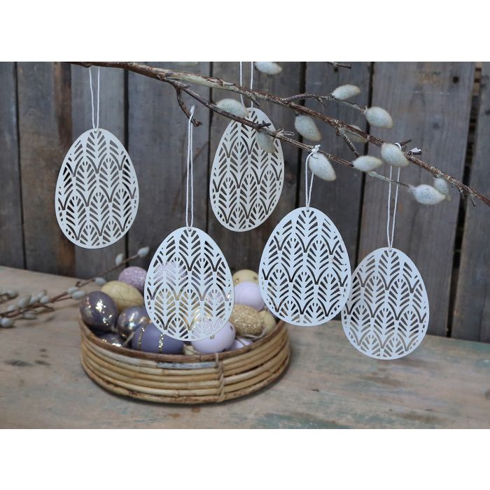 Papercutting Egg w. pattern s/5