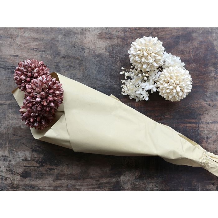 Fleur tørrede Snebold Blomster