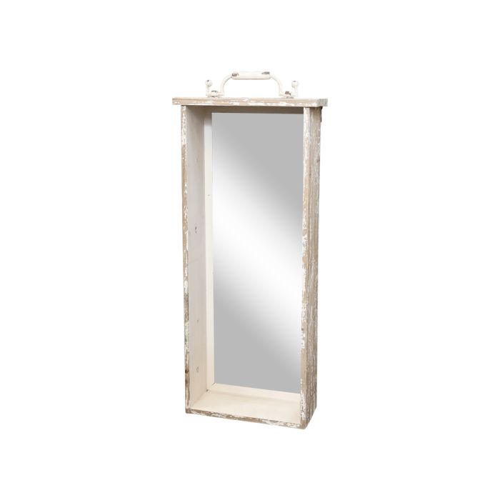 Miroir étagère