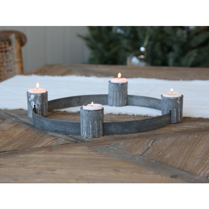 Adventsstage til fyrfadslys