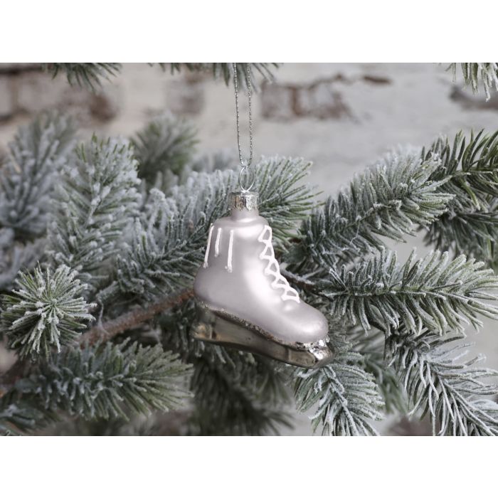 Schlittschuh m. Glitzer zum aufhängen