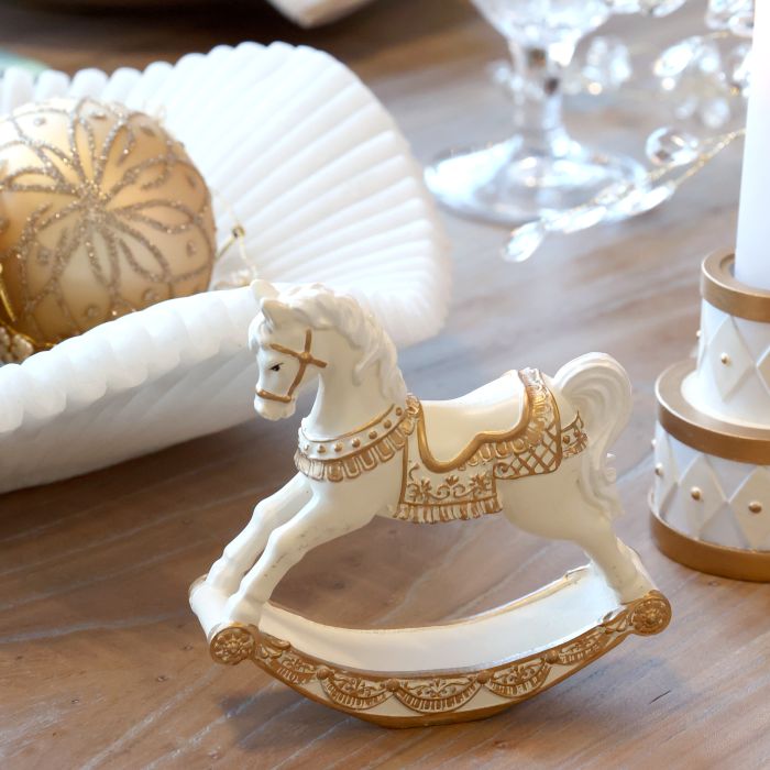 Noël Rocking Horse