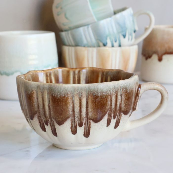 Kaffeetasse aus New Bone China Porzellan