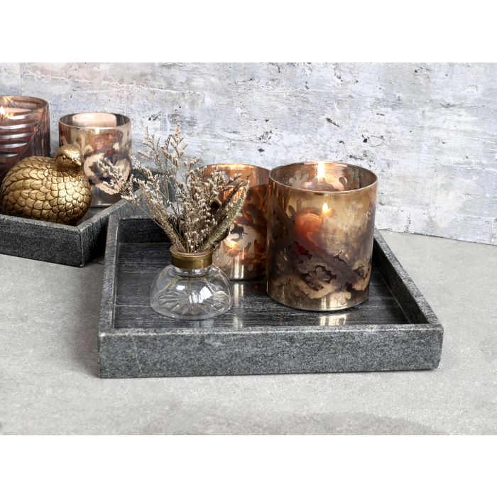 Morlaix Tablett aus Marmor