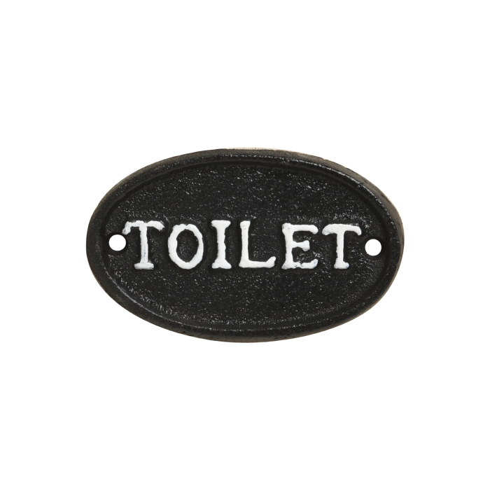 Skilt Toilet