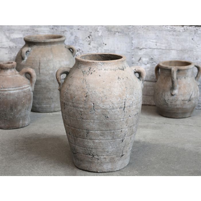 Terracotta Krukke m. hank