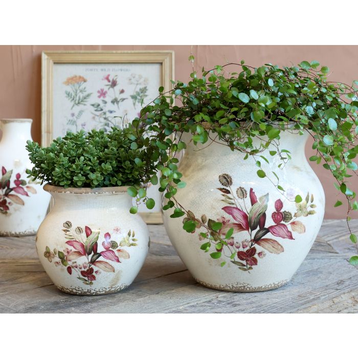 Florac Skjuler m. blomstermotiv