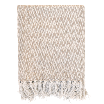 Aix Plaid Garnüberschuss