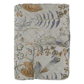 Aix Couverture piquée avec motif floral