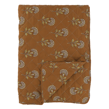 Aix Couverture piquée avec motif floral