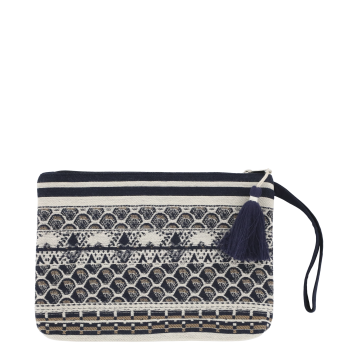 Sens Clutch jacquardgewebt