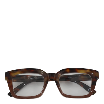 Lunettes de lecture avec motif léopard avec étui