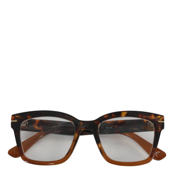 Lunettes de lecture avec décor d'or avec étui