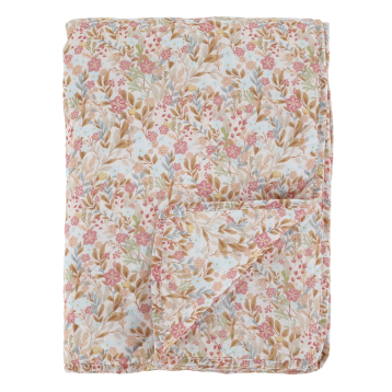 Aix Quilt mit Blumen