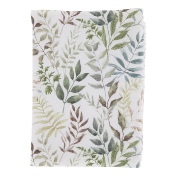 Aix Tablecloth w. leaf pattern