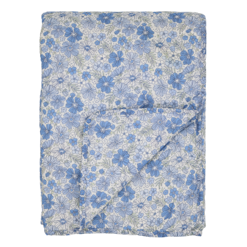 Aix Quilt mit Blumen