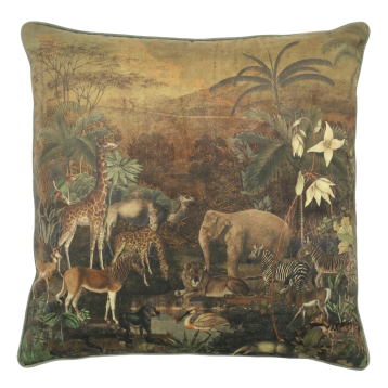 Aix Pillowcase w. animal print