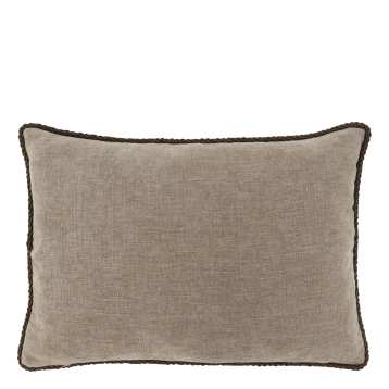 Aix Pillowcase chenille w. piping