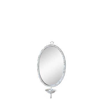 Mirror w. candleholder