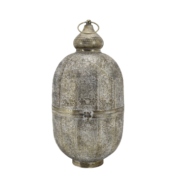 Vire Laterne mit Muster