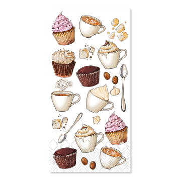 Napkin w. cakes