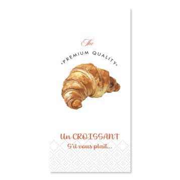 Napkin w. croissant