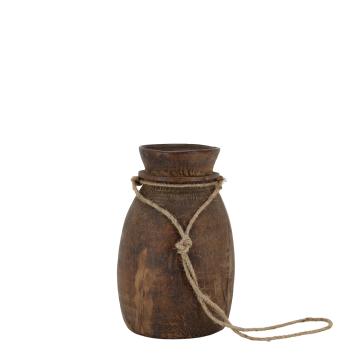 Grimaud Vase für Deko m. Seil