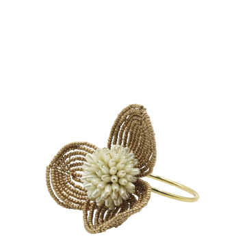 Serviettenring mit Perlen