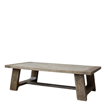 Table basse en bois recyclé