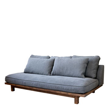 Sofa w. 5 pillows