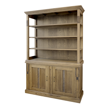 Marseille Regal mit 4 Fächern & 2 Türen