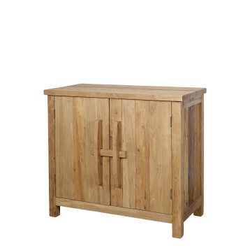 Schrank mit 2 Türen und Regalen