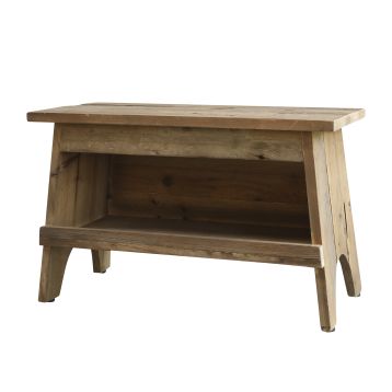 Bench w. shelf