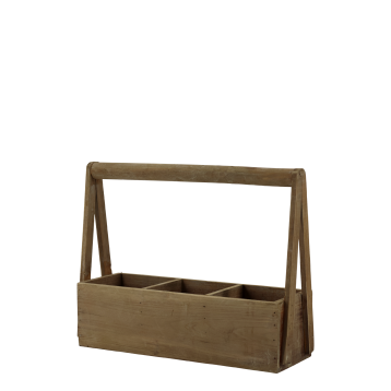 Box w. handle & 3 compartments