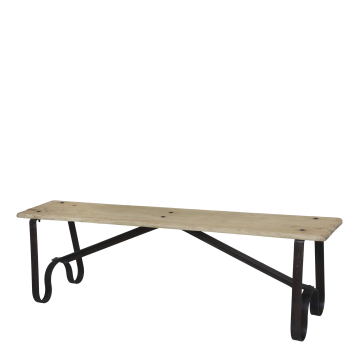 Grimaud Bench w. iron legs