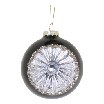 Christmas Bauble w. glitter